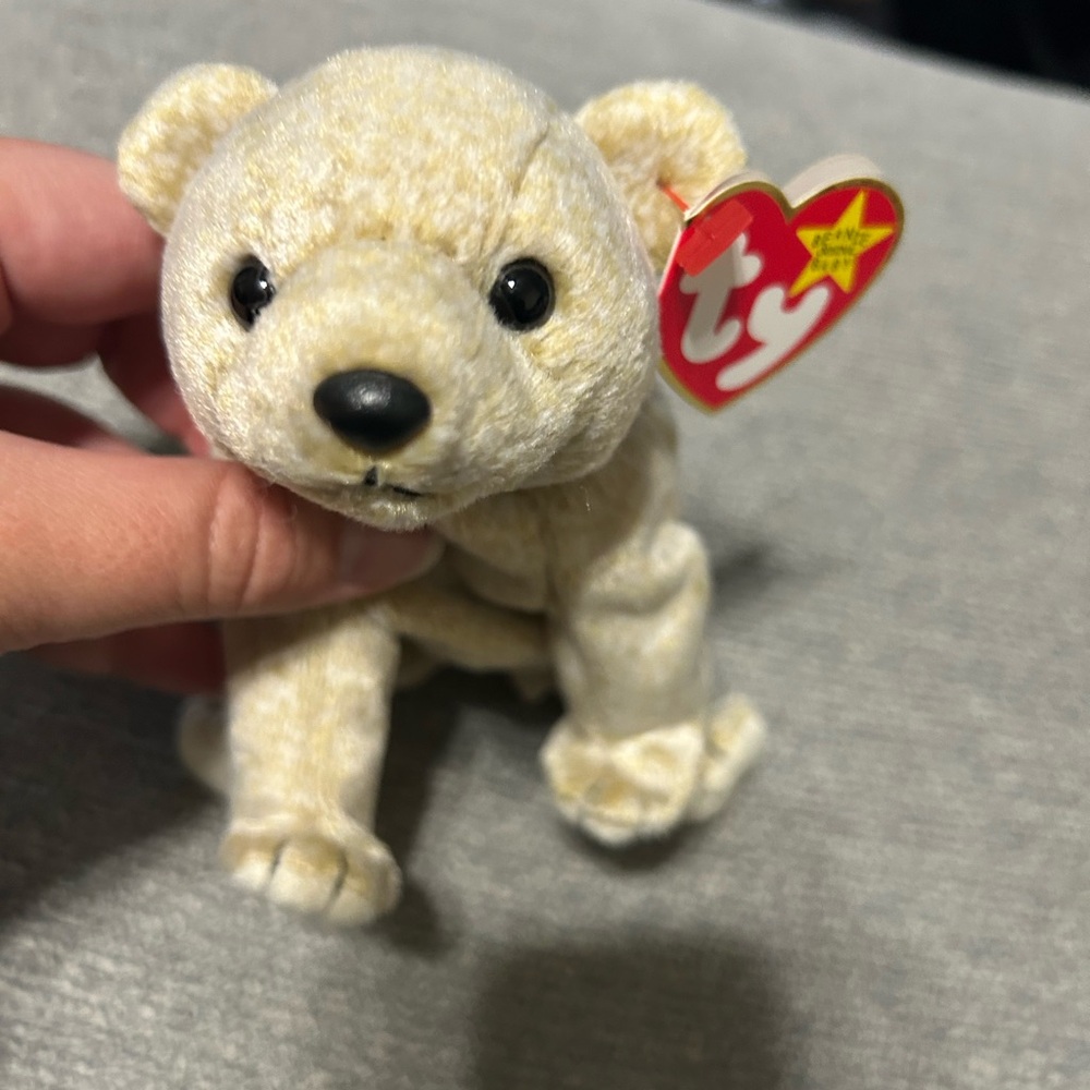 Ty Beanie Baby Almond the Bear